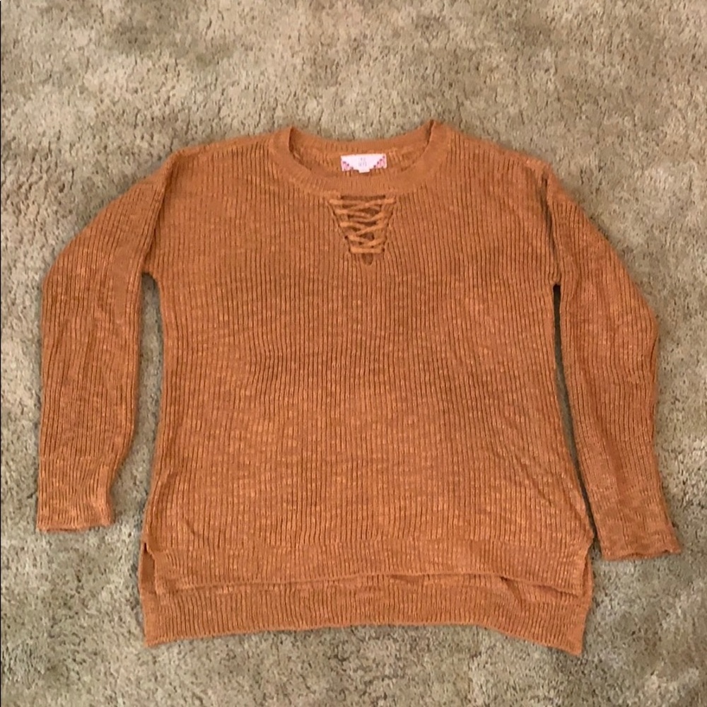 Carmel color sweater